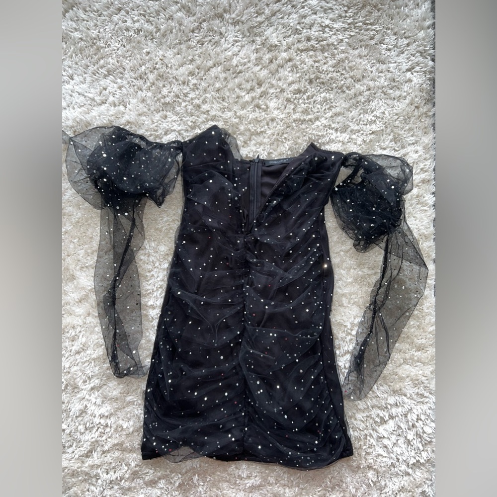 SHEIN black with sparkle dress